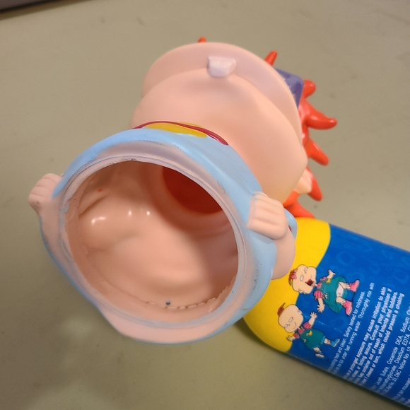1996 Nickelodeon Rugrats Chuckie Finster Bottle Top Bubble Bath - Picture 6 of 9